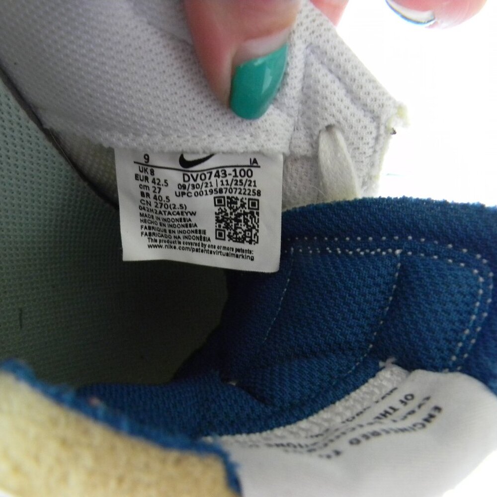 Nike Waffle Debut White Mint Foam Gum MEN'S SZ 9 - Picture 6 of 7